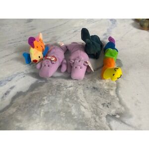Ty Teenie Beanie Babies Lot of 5 Mini Plush Vintage